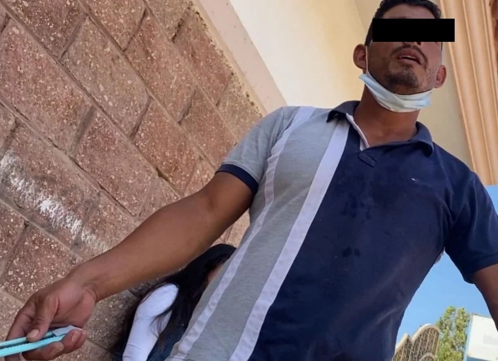 Detienen a sujeto que amenazó con un cutter a mujeres en Culiacán