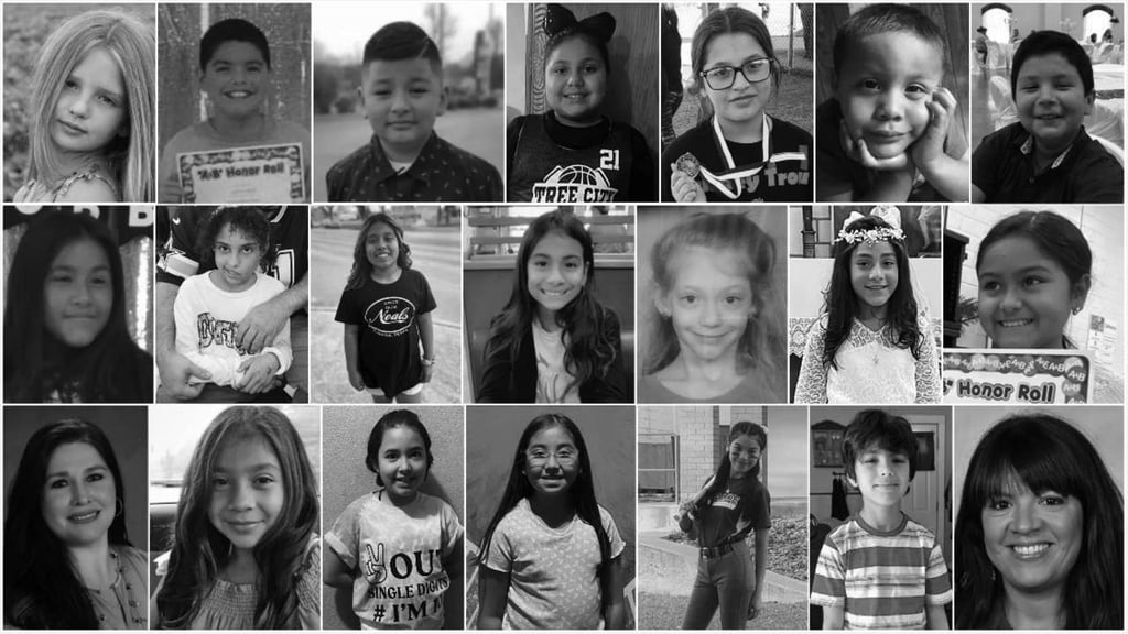 Estos son los rostros de las víctimas del ataque en Uvalde, Texas