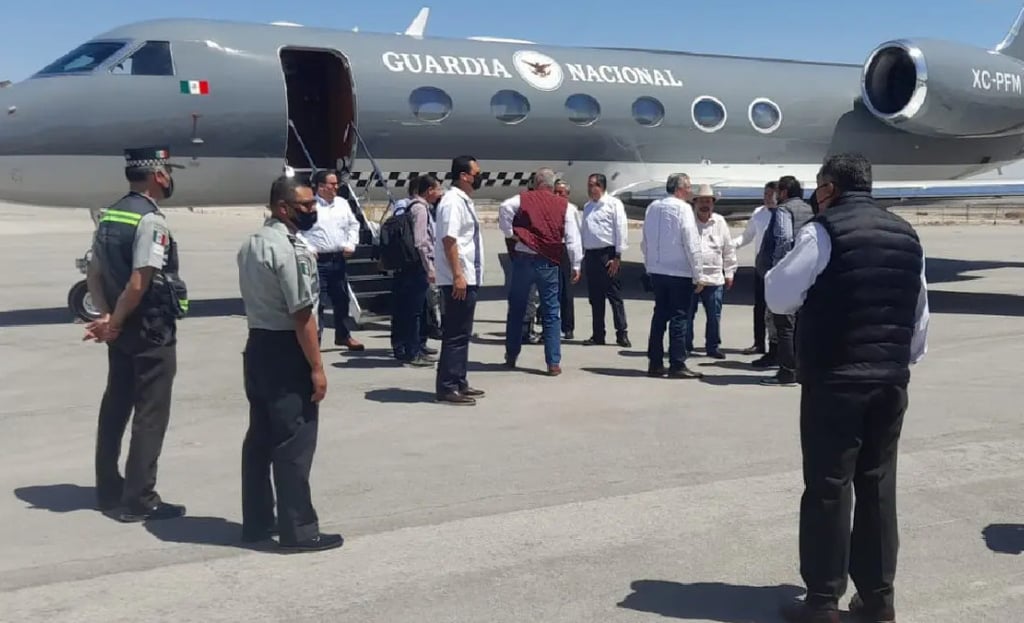 Guardia Nacional reserva datos de vuelo usado por morenistas para viajar a Coahuila