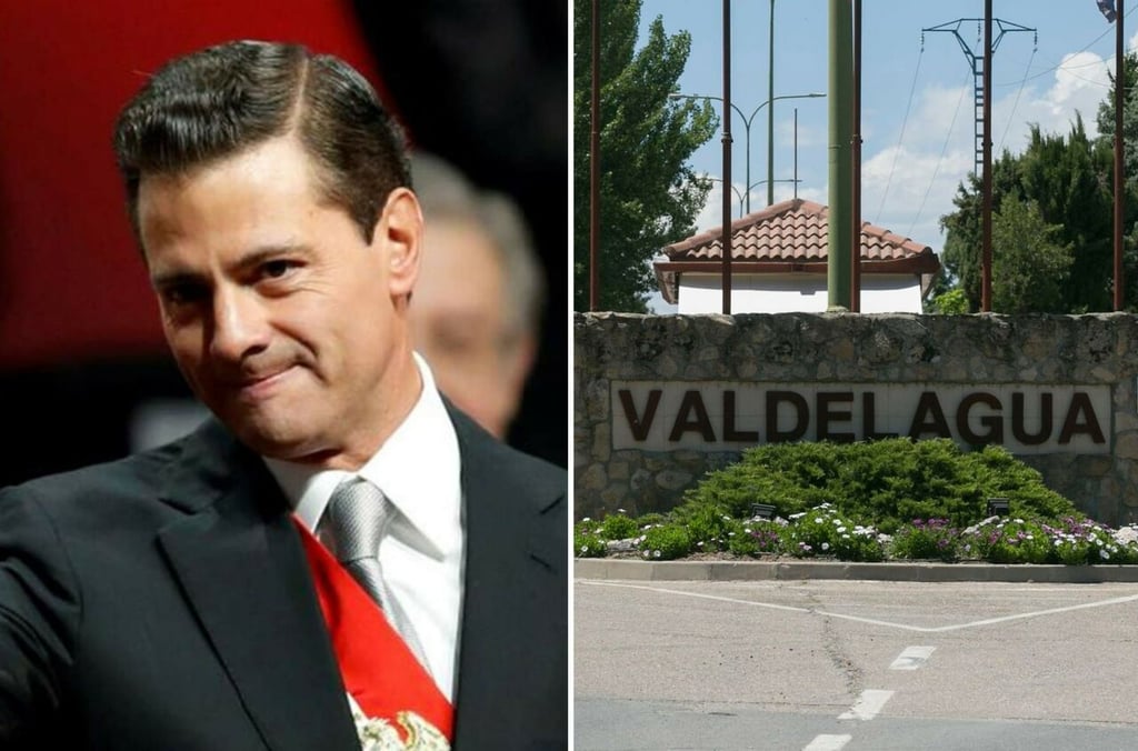 Enrique Peña Nieto y la lujosa zona donde vive en Madrid