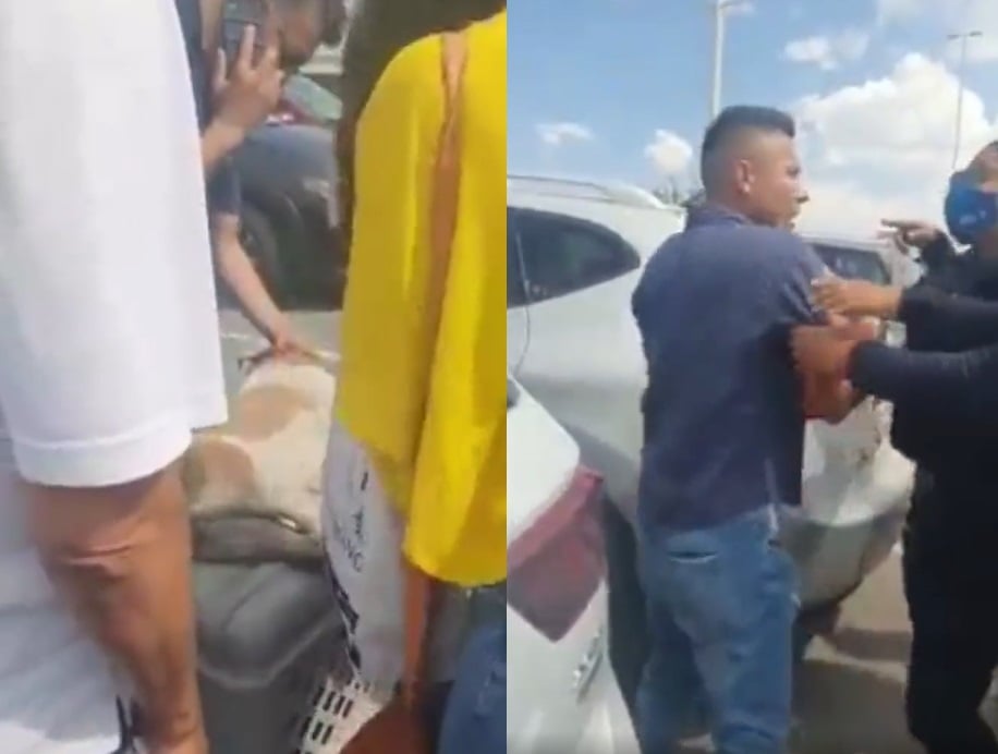 VIDEO: Perro muere asfixiado dentro de un carro en Querétaro