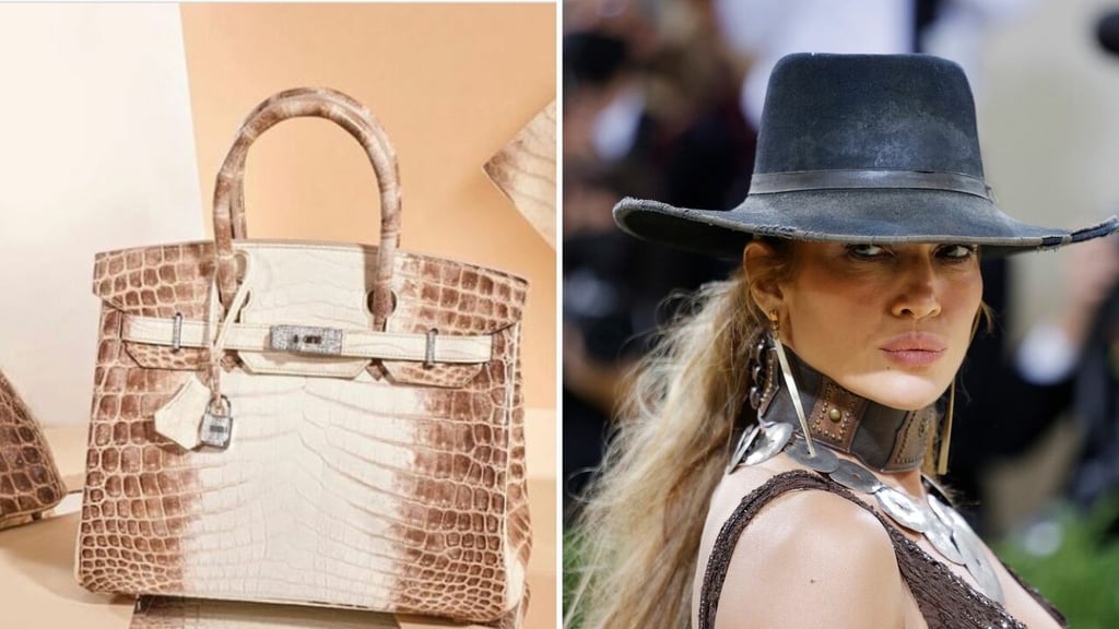 Captan a Jennifer Lopez 'fresca y radiante' con el bolso más caro del mundo