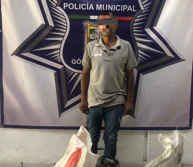 Hombre es detenido en Gómez Palacio por robo a empresa ferroviaria