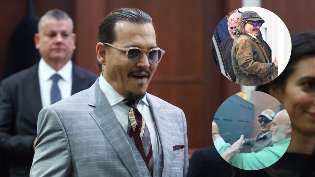 Revelan las primeras imágenes de Johnny Depp tras salir victorioso de juicio