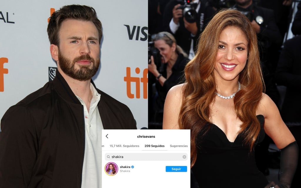 Chris Evans ¿el nuevo prospecto de Shakira?
