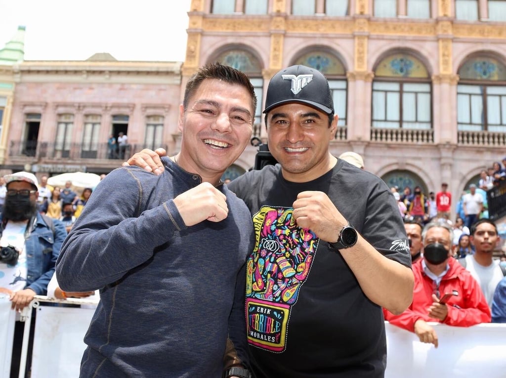 Listos 'Terrible' Morales y 'Travieso' Arce para exhibición en Zacatecas