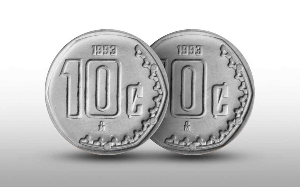 ¡Fíjate bien! Tus monedas de 10 centavos pueden valer hasta 36 mil pesos en internet