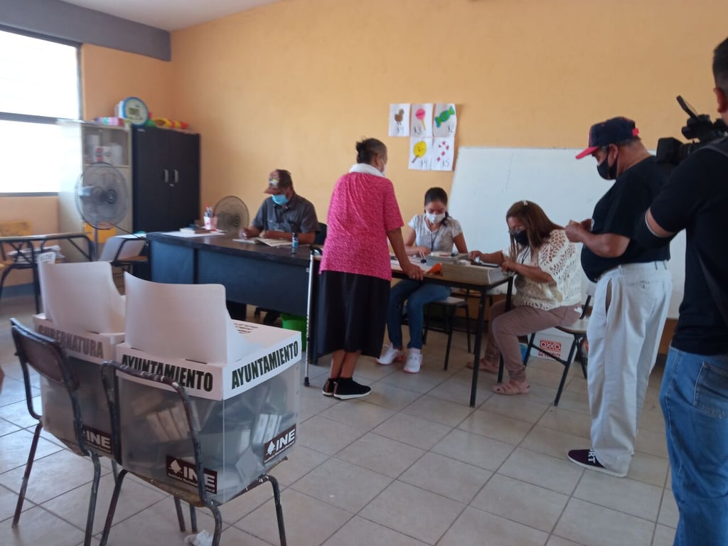A pocas horas de cerrar la jornada electoral se registra muy baja participación en Tlahualilo