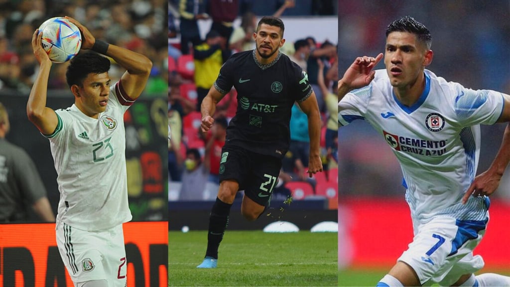 Jugadores mexicanos que buscan su boleto para estar en el Mundial de Qatar 2022