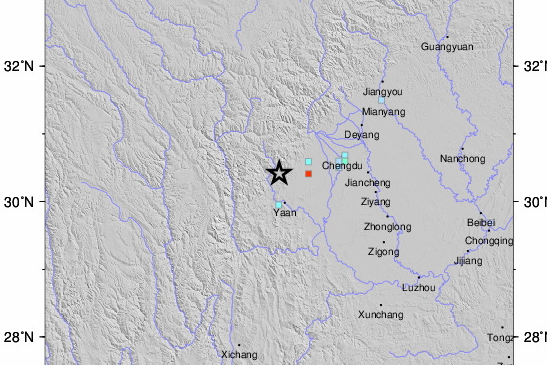 Dos terremotos de 6 y 5.8 grados sacuden la provincia china de Sichuan