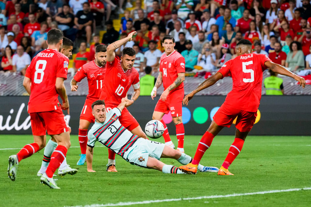 Portugal pierde frente a Suiza en Liga de Naciones
