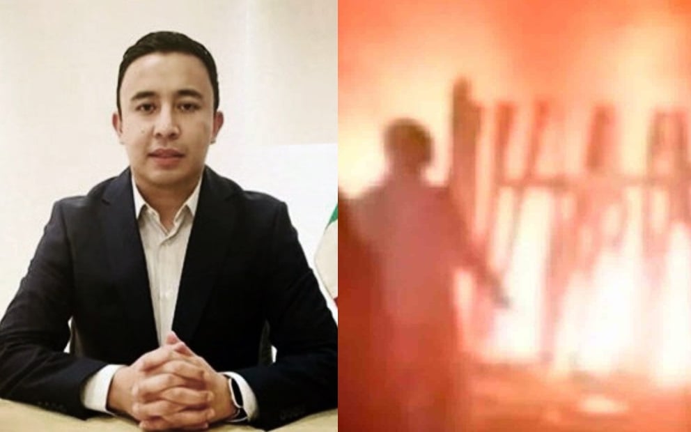 En Puebla, golpean y queman vivo a un abogado tras confundirlo con delincuente