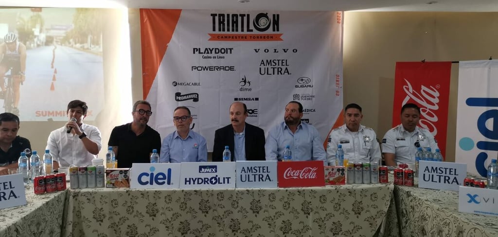 Presentan Triatlón del Campestre Torreón