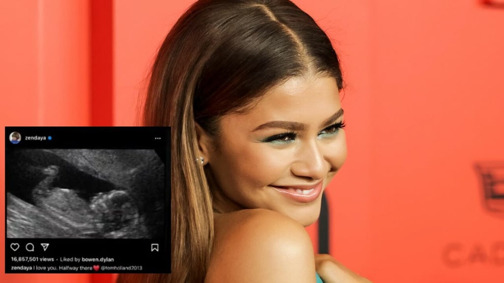 'Tiktoker' desata polémica sobre embarazo de Zendaya