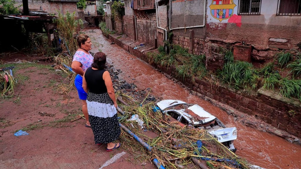 Van 7 muertos por las lluvias en Honduras
