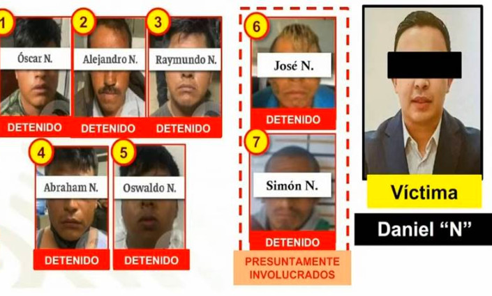Suman siete detenidos por linchamiento de Daniel Picazo en Puebla