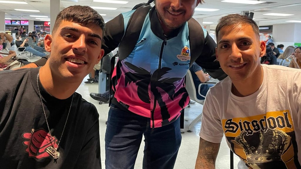 Javier Correa y Juan Brunetta viajan juntos rumbo a la pretemporada con Santos