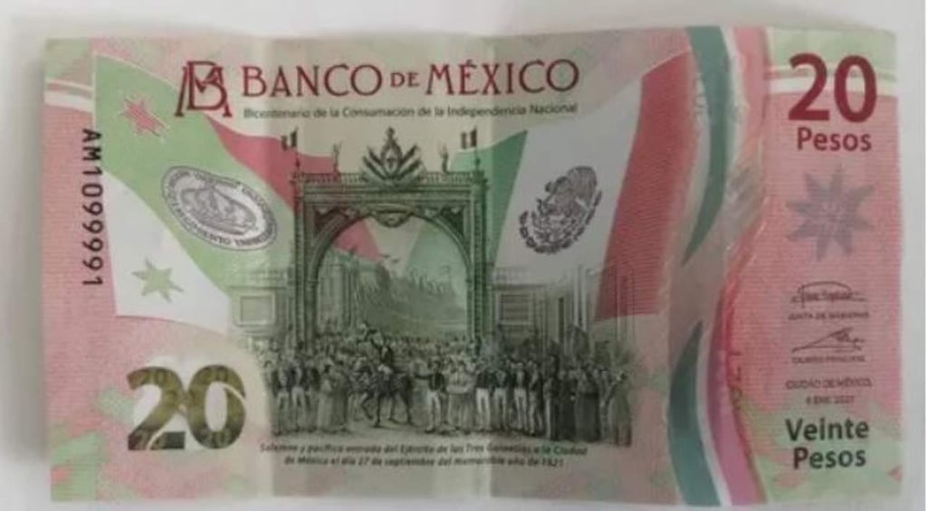 Checa tu cartera, tu billete de 20 pesos puede valer hasta 650 mil pesos
