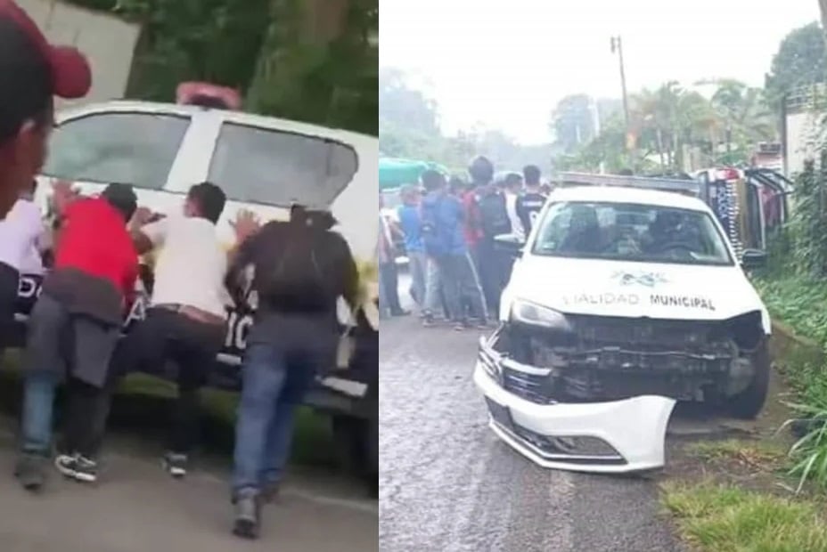 Policías arrollan y matan a joven en Toluca