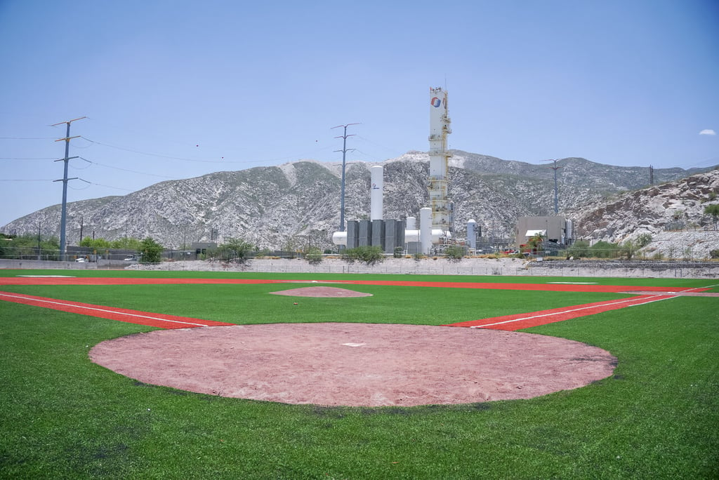 Inauguran campo de beisbol Sección 64