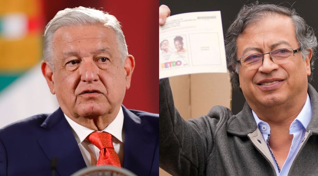 'Histórico'; López Obrador celebra triunfo de Gustavo Petro a la presidencia de Colombia