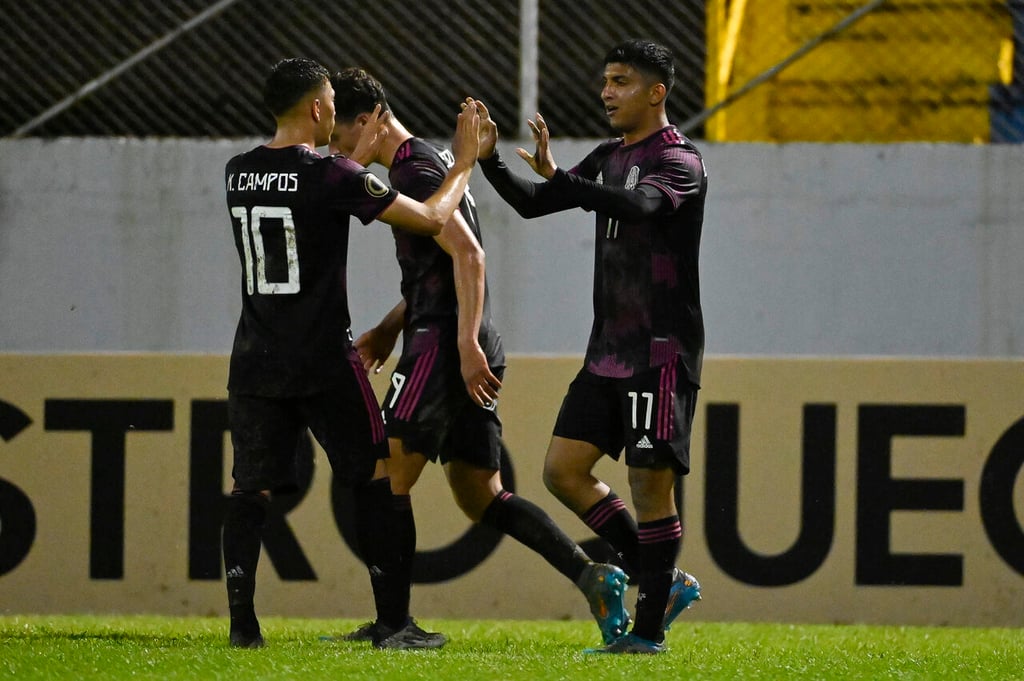 México Sub-20 derrota a Surinam y lo golea 8 a 0