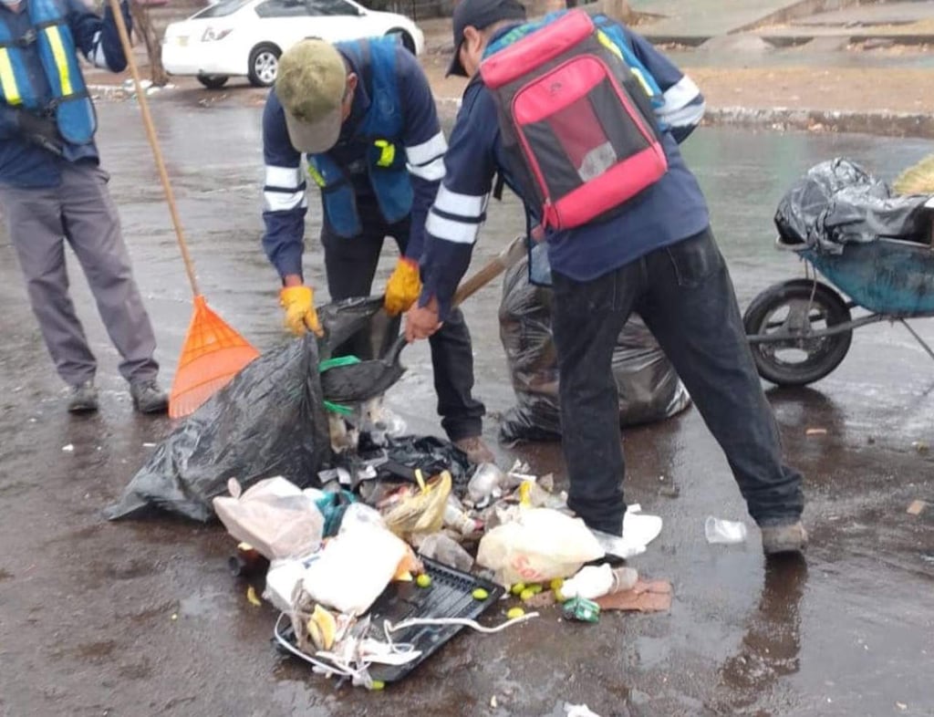 Recolectan hasta 15 toneladas de basura por semana en la ciudad de Durango