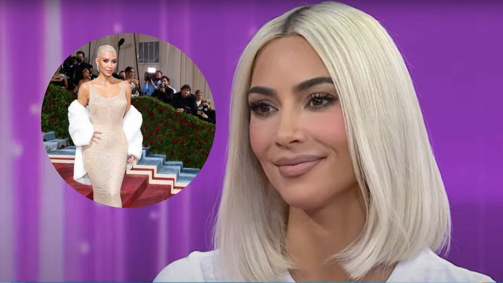 Kim Kardashian rompe el silencio sobre el escándalo del vestido de Marilyn Monroe