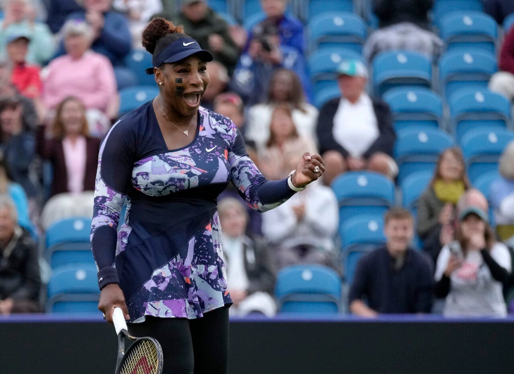Serena Williams gana su primer partido tras mantenerse por casi un año sin competir