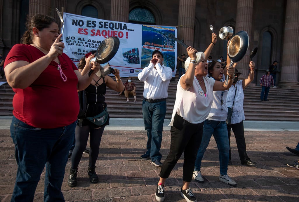 AMLO culpa a política neoliberal del desabasto de agua en Nuevo León