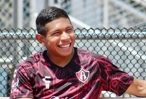 Edison Flores, el nuevo jugador de los rojinegros del Atlas