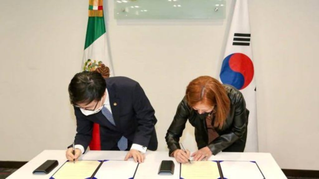 Negociará México un tratado con Corea del Sur