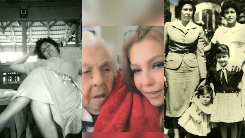 La emotiva despedida que Thalía le realizó a su abuelita en redes sociales