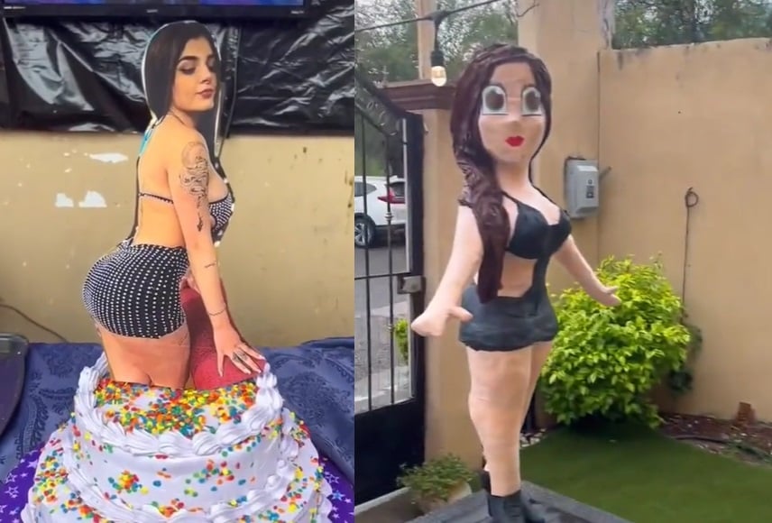Con todo y piñata, hacen fiesta temática de Karely Ruiz