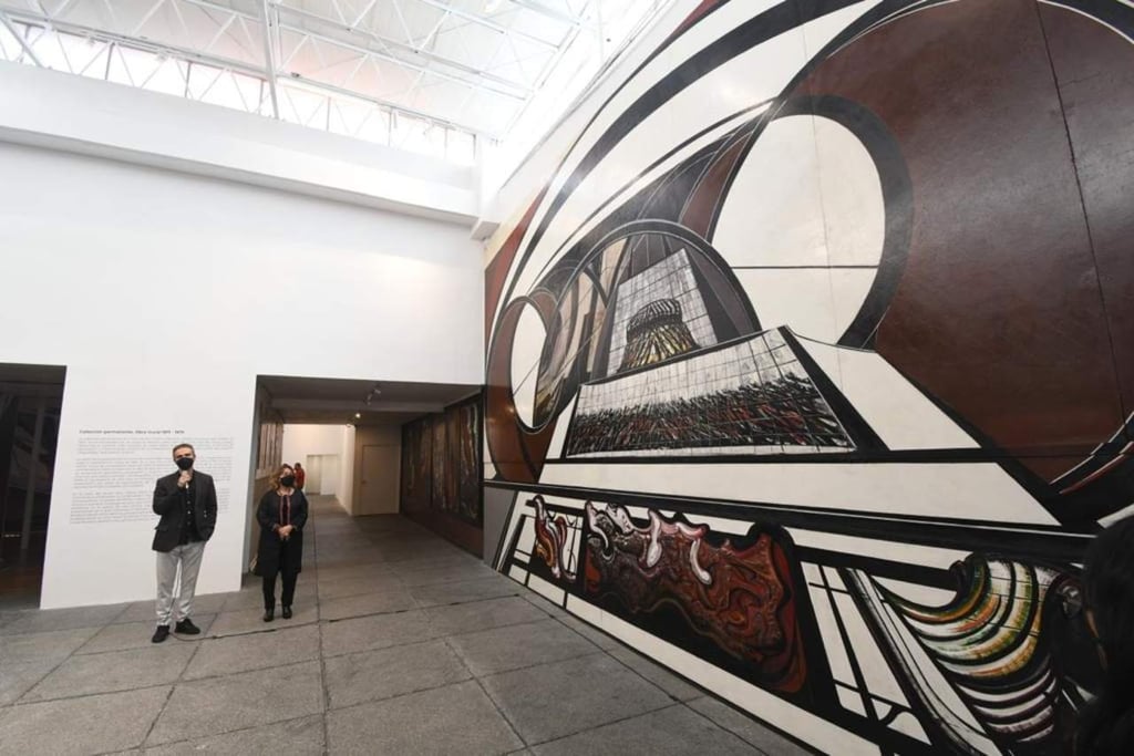 Reabren el patio de murales de la Sala de Arte Público Siqueiros