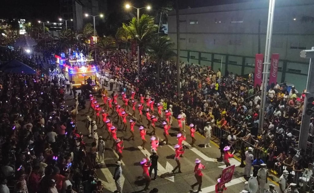 Más de 700 mil turistas disfrutaron del Carnaval de Veracruz 2022