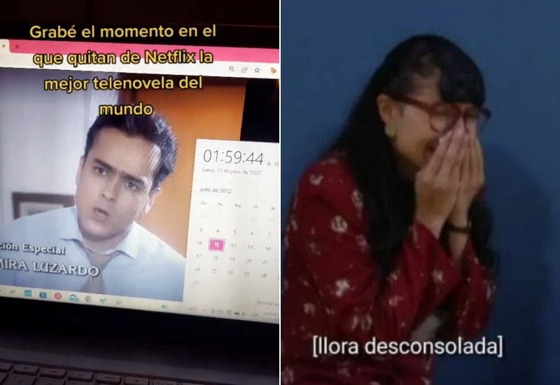 ‘Te vamos a extrañar Betty’, captan momento en que quitan la telenovela de Netflix