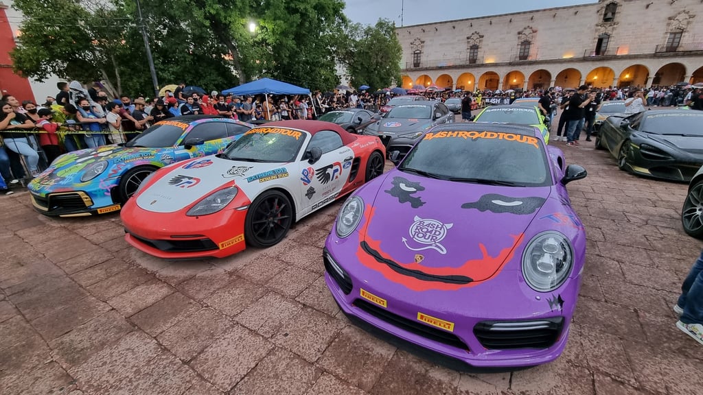 Vandalizan autos de lujo del Bash Road Tour