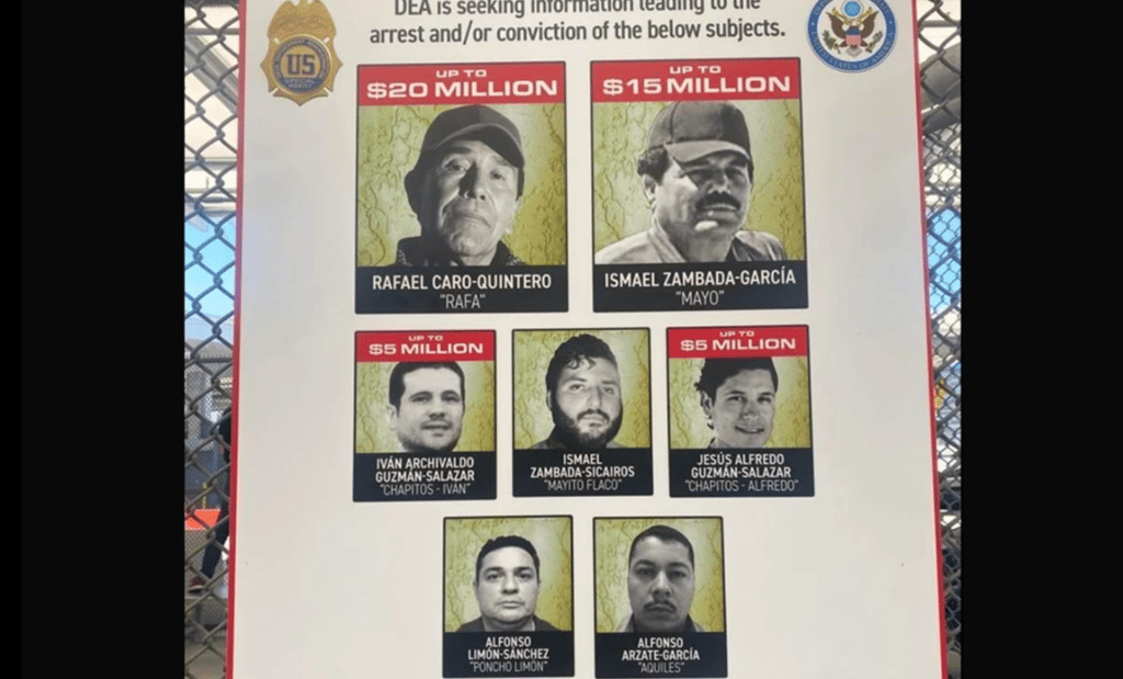 ¿Cuánto ofrecía de recompensa la DEA por captura de Caro Quintero?