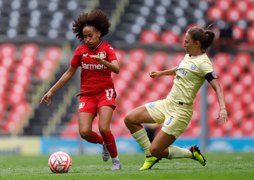 Janelly Farias marca y América vence en el Aztecaa Bayer Leverkusen