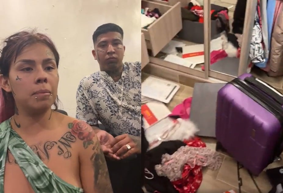 'El ladrón resultó robado': Mona y Geros denuncian saqueo en su nueva casa