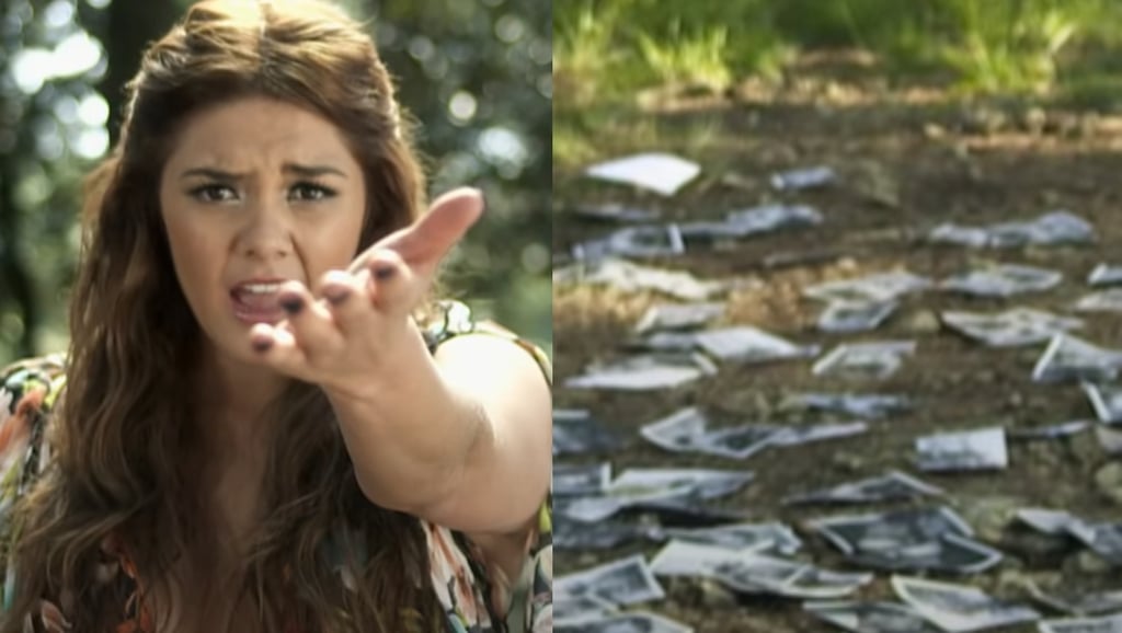 Yuridia habría colocado fotografías de su romance con Mario Domm en videoclip