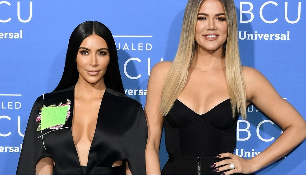 Kim y Khloé Kardashian muestran su piel bronceada en bikini
