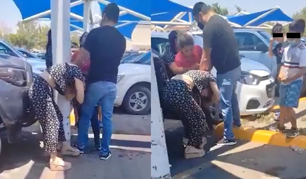 Viral Mujer Descubre A Su Esposo Con La Amante En Estacionamiento De Centro Comercial 4794