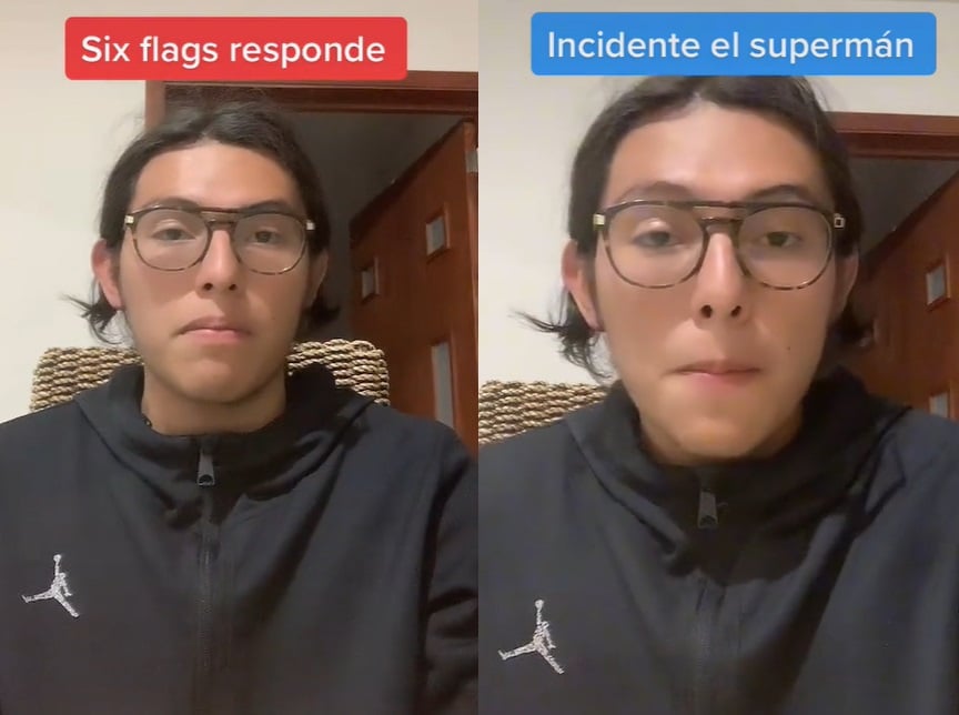 Dije, hasta aquí llegué: Joven denuncia que no le colocaron el cinturón de seguridad en juego mecánico