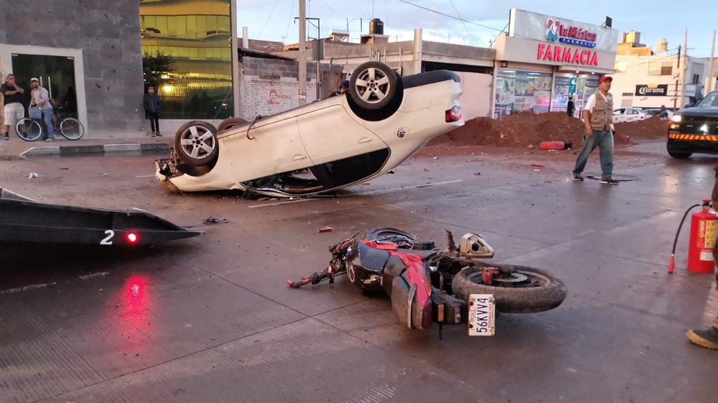 Muere motociclista accidentado esta mañana frente al 450