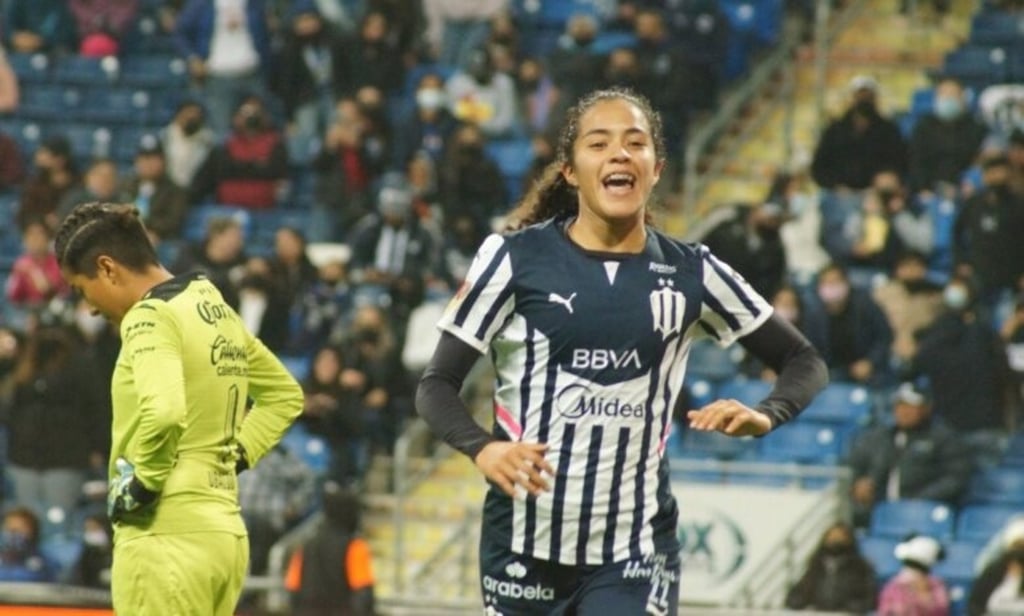 Rayada. Su arribo a Monterrey ocurrió en 2020, en la primera temporada fue finalista y un torneo después campeona de la Liga MX Femenil.