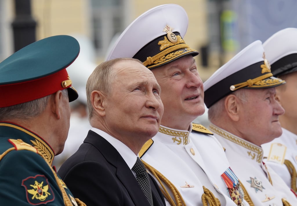 El presidente ruso, Vladímir Putin, anunció, en medio de los combates en Ucrania, una ambiciosa doctrina naval.