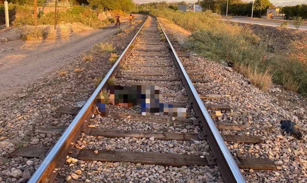 Localizan a hombre sin vida sobre las vías del ferrocarril en Lerdo