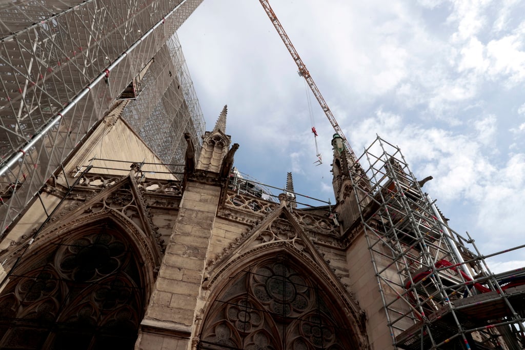 Hechos. Han pasado cinco años del incendio de abril de 2019 que destruyó el techo del inmueble y la aguja de la catedral.